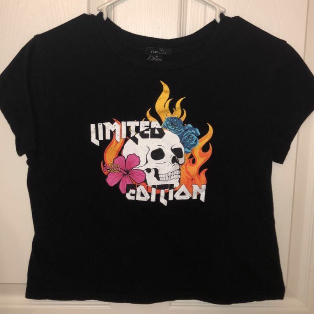Black Crop Top